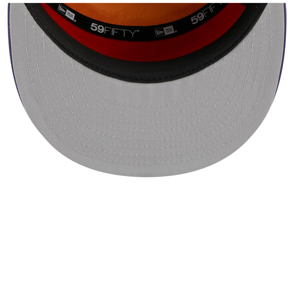 Phoenix Suns 2025 NBA Tip Off Split Panel 59FIFTY Fitted Hat - White/Purple discount