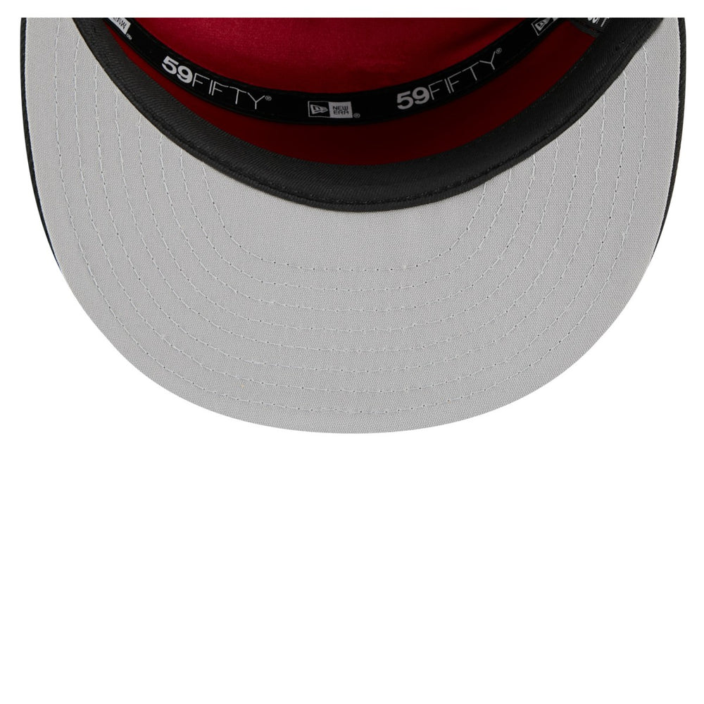 Portland Trail Blazers 2025 NBA Tip Off Split Panel 59FIFTY Fitted Hat - White/Black for sale