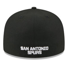 San Antonio Spurs 2025 NBA Tip Off Split Panel 59FIFTY Fitted Hat - White/Black cheap