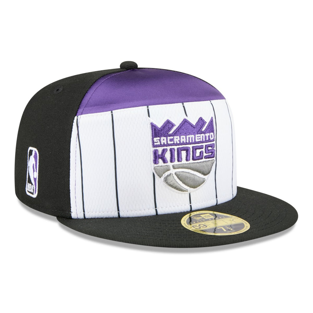 Sacramento Kings 2025 NBA Tip Off Split Panel 59FIFTY Fitted Hat - White/Black online