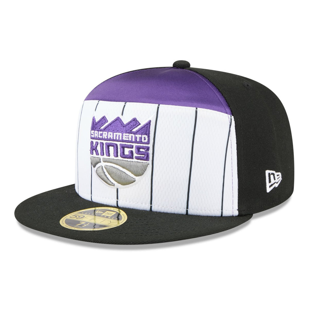 Sacramento Kings 2025 NBA Tip Off Split Panel 59FIFTY Fitted Hat - White/Black online