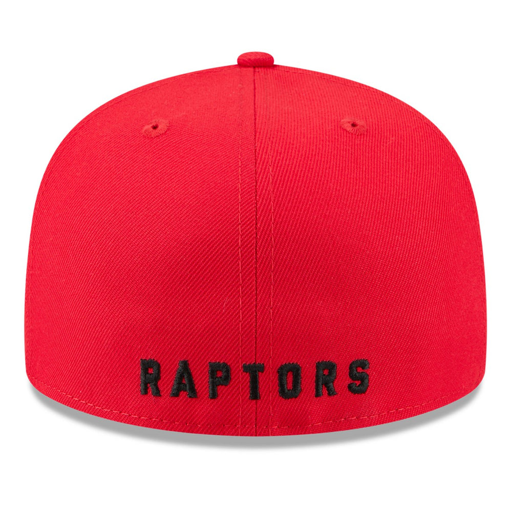 Toronto Raptors 2025 NBA Tip Off Split Panel 59FIFTY Fitted Hat - White/Red for sale
