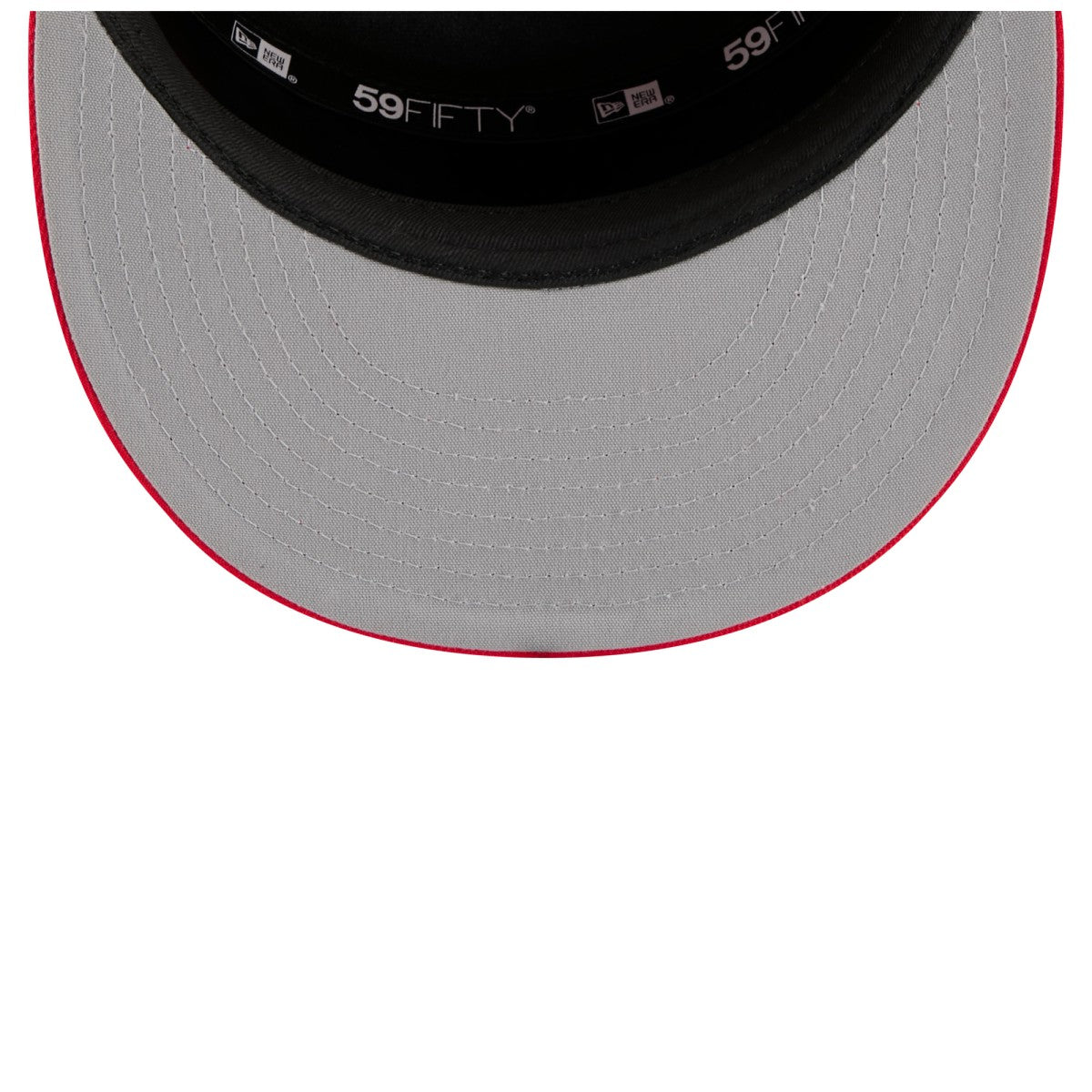 Toronto Raptors 2025 NBA Tip Off Split Panel 59FIFTY Fitted Hat - White/Red for sale