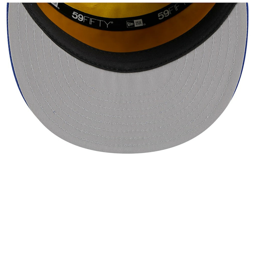 Golden State Warriors 2025 NBA Tip Off Split Panel 59FIFTY Fitted Hat sale - White/Royal on sale