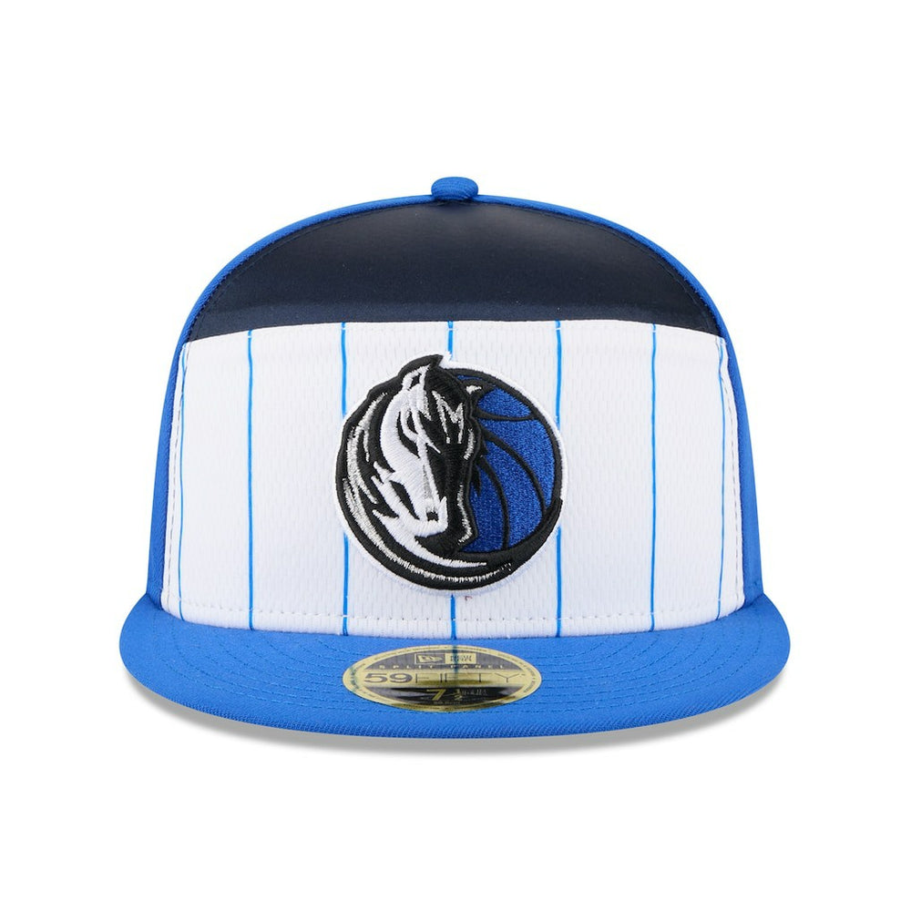 Dallas Mavericks 2025 NBA Tip Off Split Panel 59FIFTY Fitted Hat sale - White/Blue shop