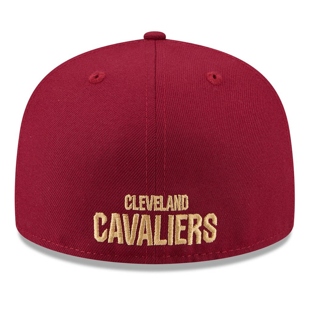 Cleveland Cavaliers 2025 NBA Tip Off Split Panel 59FIFTY Fitted Hat sale - White/Wine for sale