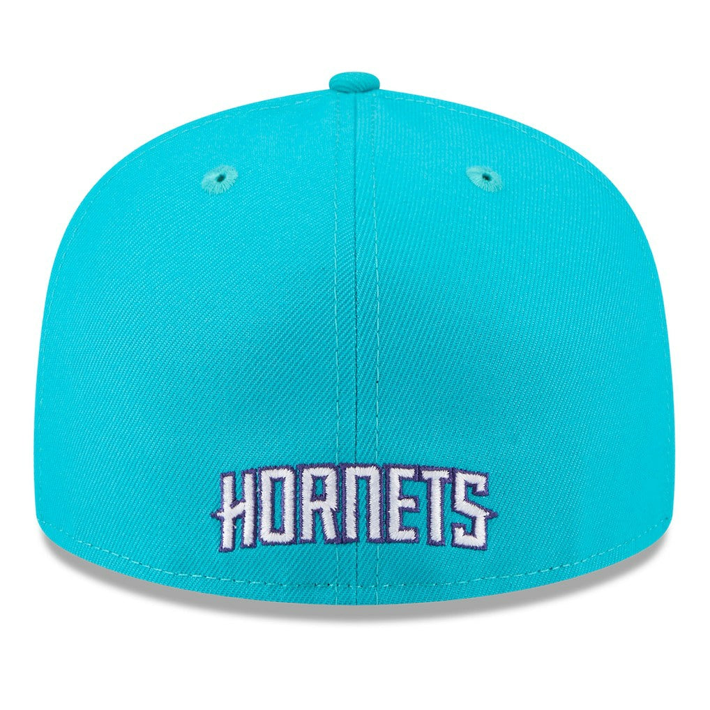 Charlotte Hornets 2025 NBA Tip Off Split Panel 59FIFTY Fitted Hat - White/Teal online
