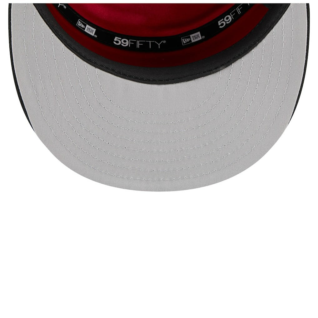 Atlanta Hawks 2025 NBA Tip Off Split Panel 59FIFTY Fitted Hat - White/Black discount