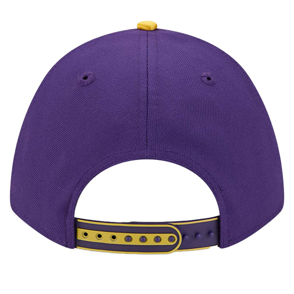 Los Angeles Lakers 2025 NBA Tip Off M-Crown A-Frame 9FORTY Adjustable Hat - White/Purple discount