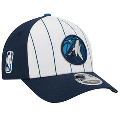 Minnesota Timberwolves 2025 NBA Tip Off M-Crown A-Frame 9FORTY Adjustable Hat - White/Navy cheap