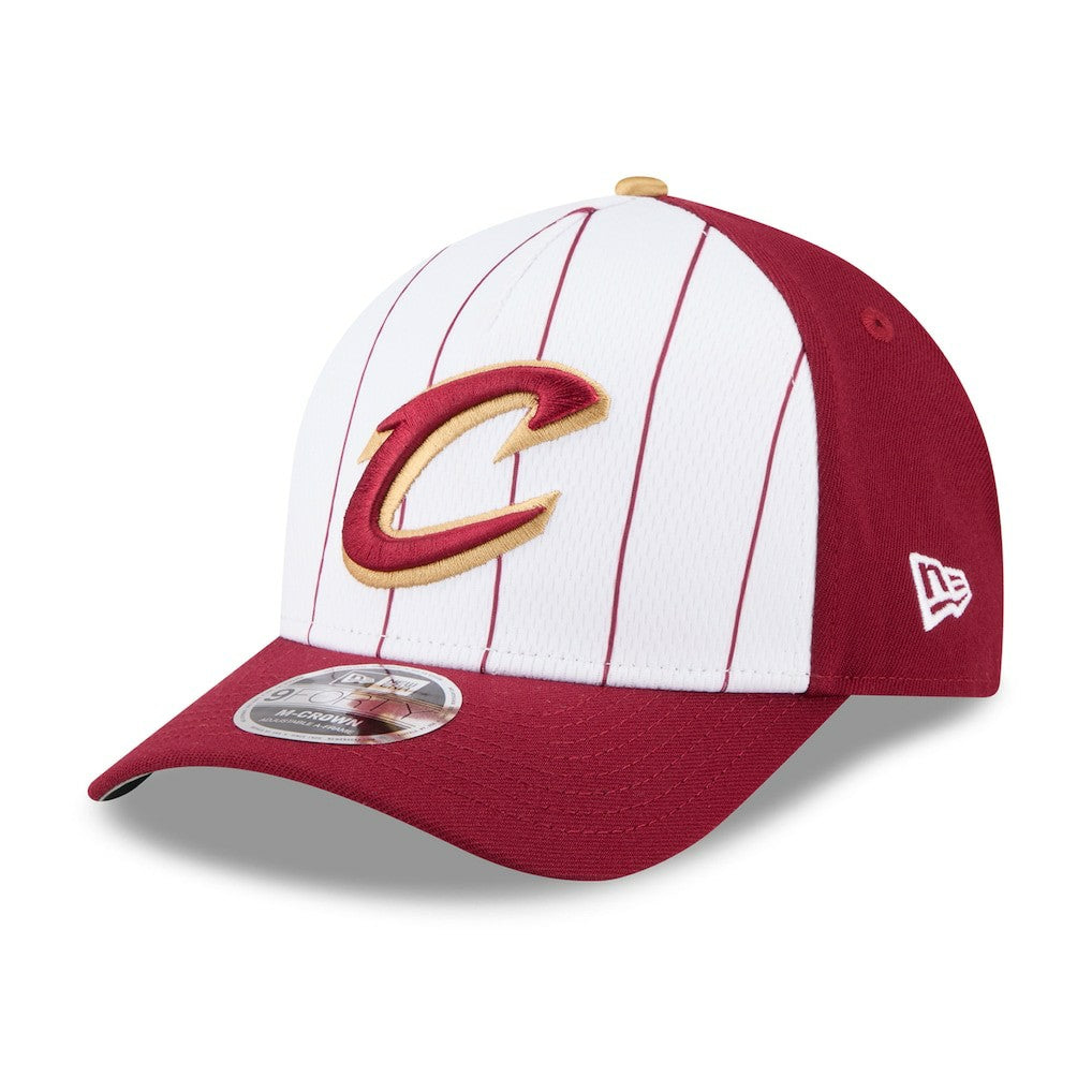 Cleveland Cavaliers 2025 NBA Tip Off M-Crown A-Frame 9FORTY Adjustable Hat sale - White/Wine shop