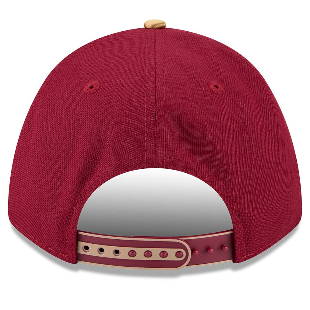 Cleveland Cavaliers 2025 NBA Tip Off M-Crown A-Frame 9FORTY Adjustable Hat sale - White/Wine shop
