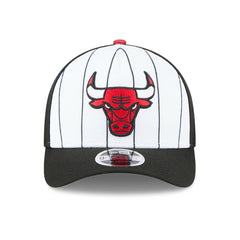 Chicago Bulls 2025 NBA Tip Off M-Crown A-Frame 9FORTY Adjustable Hat - White/Black outlet