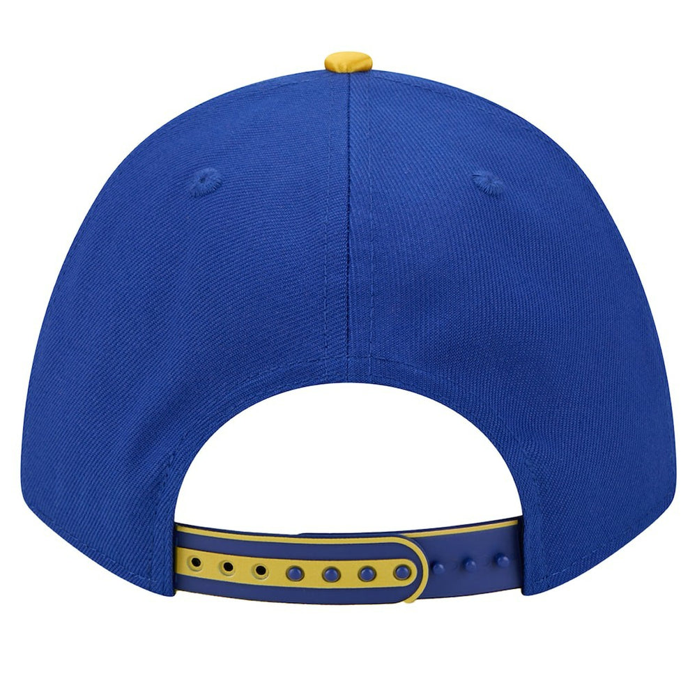 Golden State Warriors 2025 NBA Tip Off M-Crown A-Frame 9FORTY Adjustable Hat sale - White/Royal discount