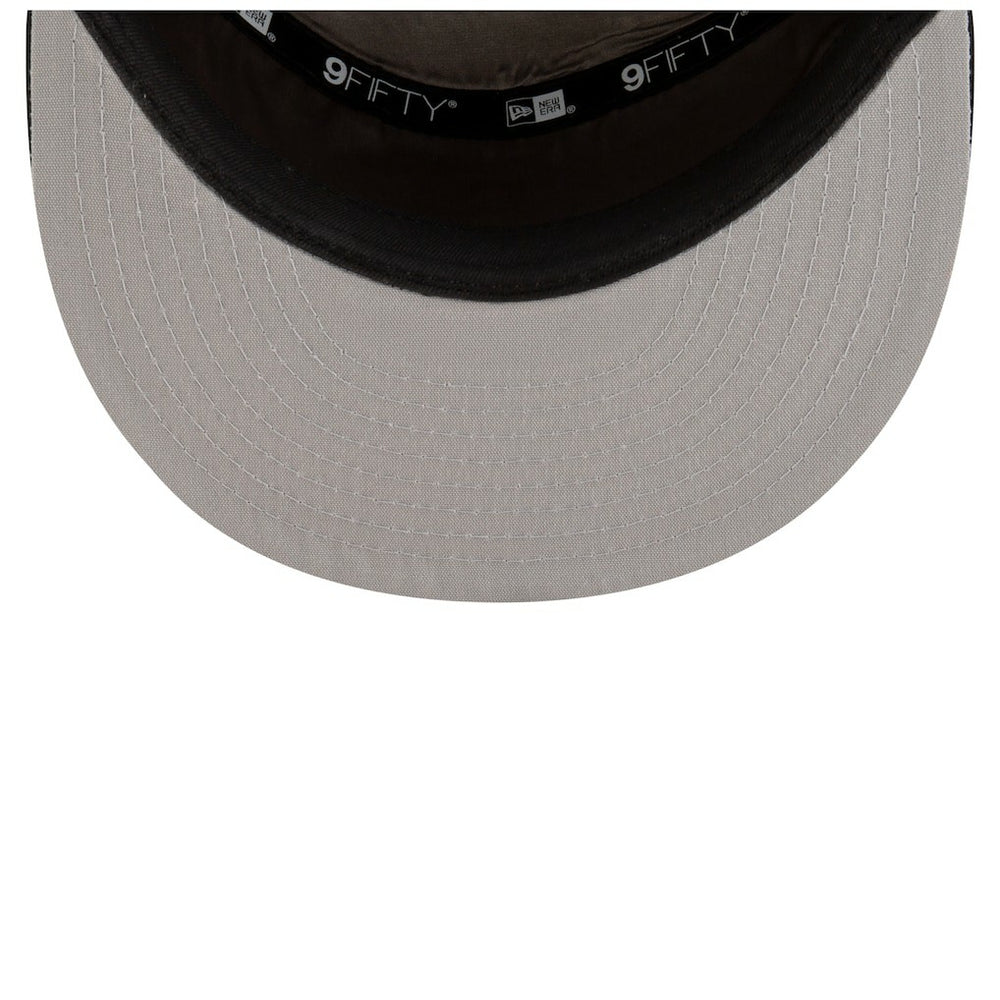 Brooklyn Nets 2025 NBA Tip Off Split Panel 9FIFTY Snapback Hat - White/Black for sale