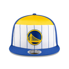 Golden State Warriors 2025 NBA Tip Off Split Panel 9FIFTY Snapback Hat sale - White/Royal outlet