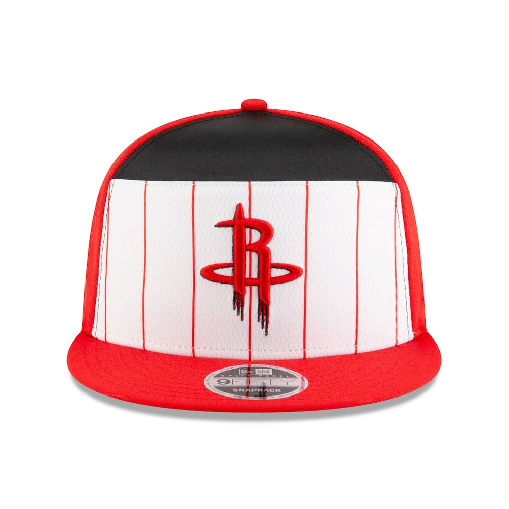 Houston Rockets 2025 NBA Tip Off Split Panel 9FIFTY Snapback Hat sale - White/Red for sale