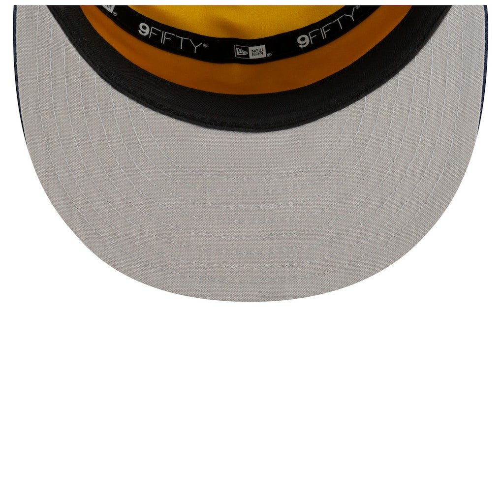 Indiana Pacers 2025 NBA Tip Off Split Panel 9FIFTY Snapback Hat - White/Navy shop
