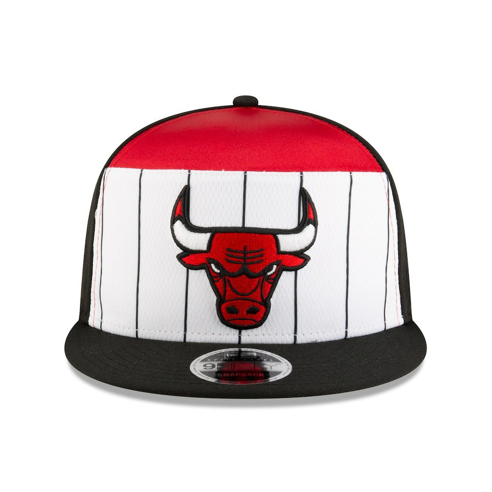 Chicago Bulls 2025 NBA Tip Off Split Panel 9FIFTY Snapback Hat - White/Black online