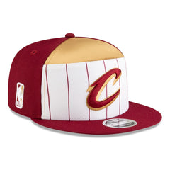 Cleveland Cavaliers 2025 NBA Tip Off Split Panel 9FIFTY Snapback Hat sale - White/Wine shop