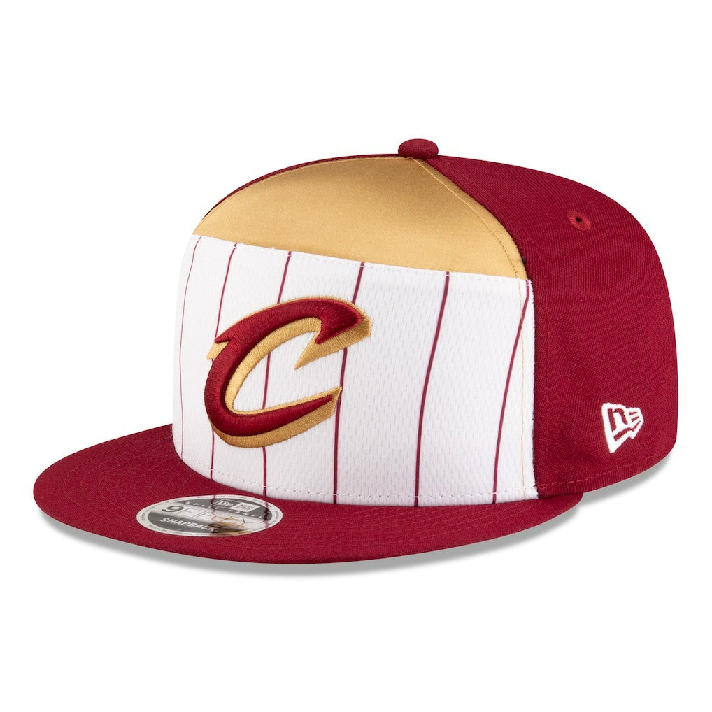 Cleveland Cavaliers 2025 NBA Tip Off Split Panel 9FIFTY Snapback Hat sale - White/Wine shop