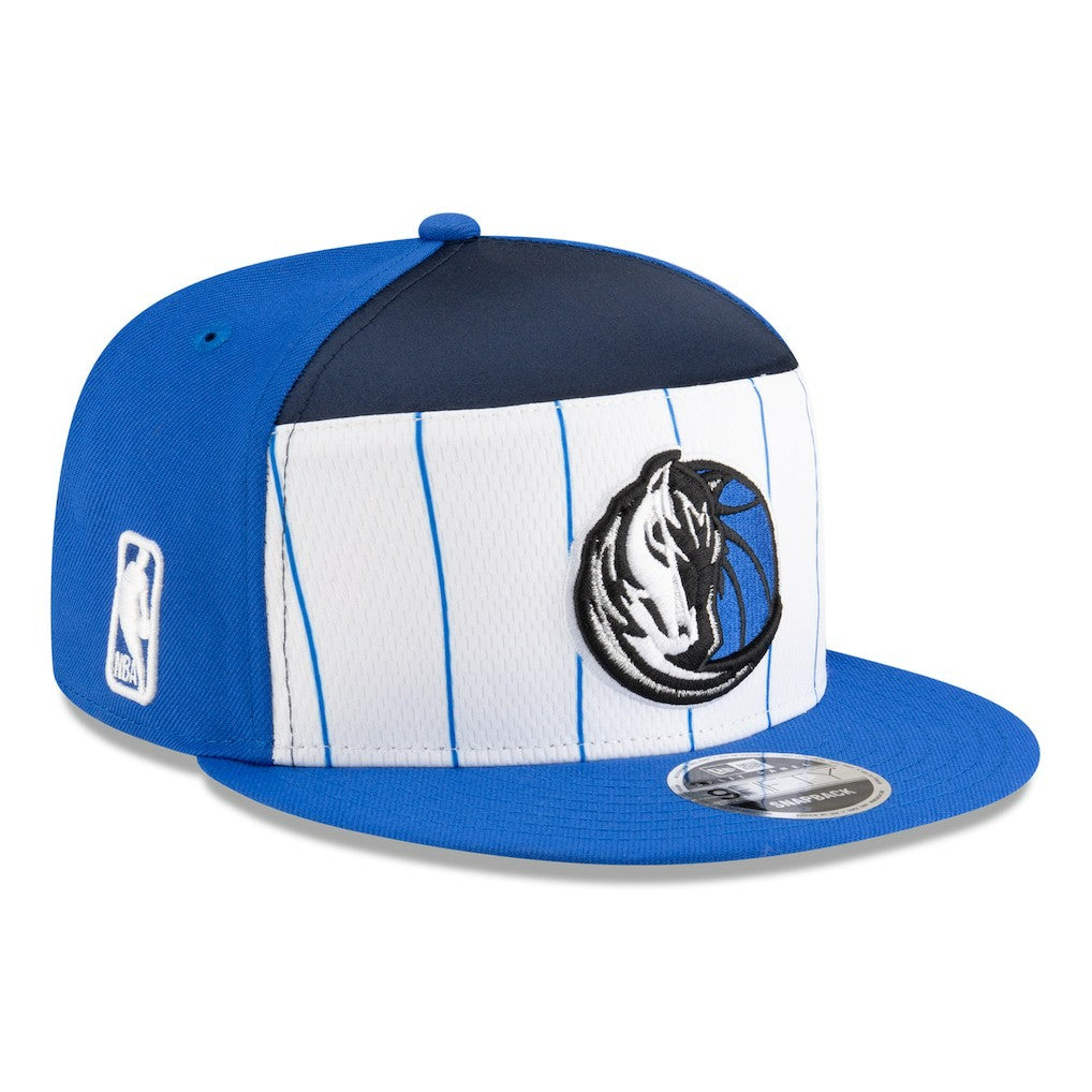 Dallas Mavericks 2025 NBA Tip Off Split Panel 9FIFTY Snapback Hat sale - White/Blue for sale