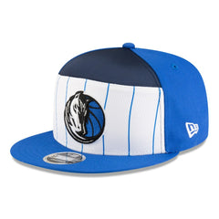 Dallas Mavericks 2025 NBA Tip Off Split Panel 9FIFTY Snapback Hat sale - White/Blue for sale