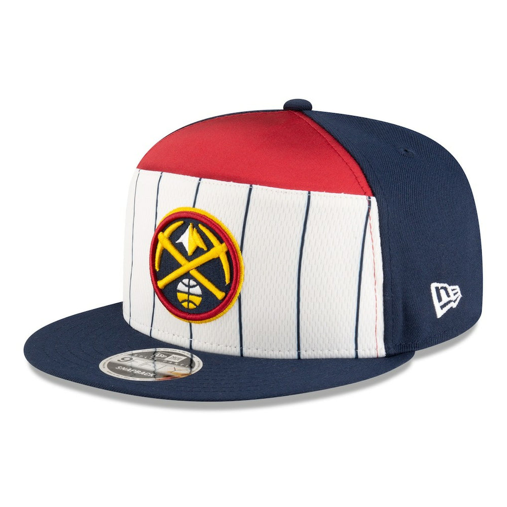Denver Nuggets 2025 NBA Tip Off Split Panel 9FIFTY Snapback Hat sale - White/Navy online