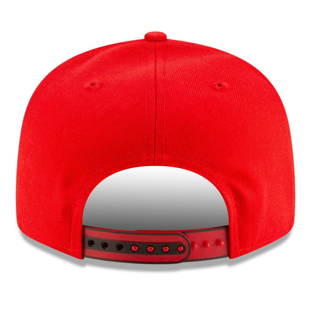 Toronto Raptors 2025 NBA Tip Off Split Panel 9FIFTY Snapback Hat - White/Red sale