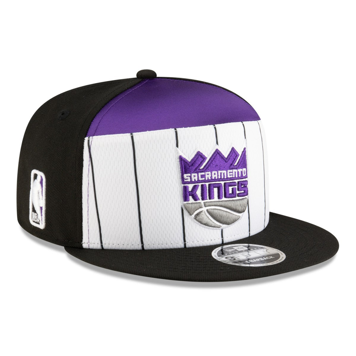 Sacramento Kings 2025 NBA Tip Off Split Panel 9FIFTY Snapback Hat - White/Black outlet