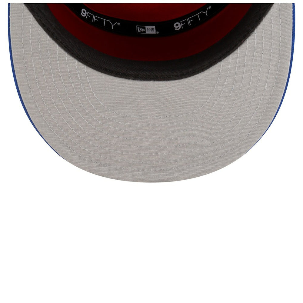 Philadelphia 76ers 2025 NBA Tip Off Split Panel 9FIFTY Snapback Hat - White/Blue on sale