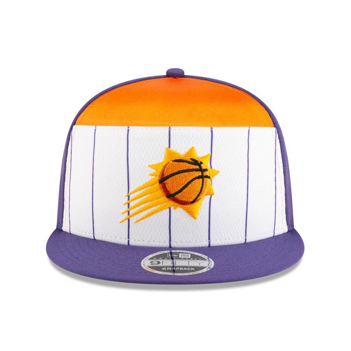 Phoenix Suns 2025 NBA Tip Off Split Panel 9FIFTY Snapback Hat - White/Purple for sale