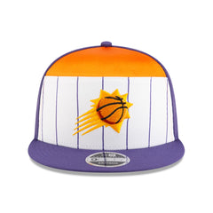 Phoenix Suns 2025 NBA Tip Off Split Panel 9FIFTY Snapback Hat - White/Purple for sale