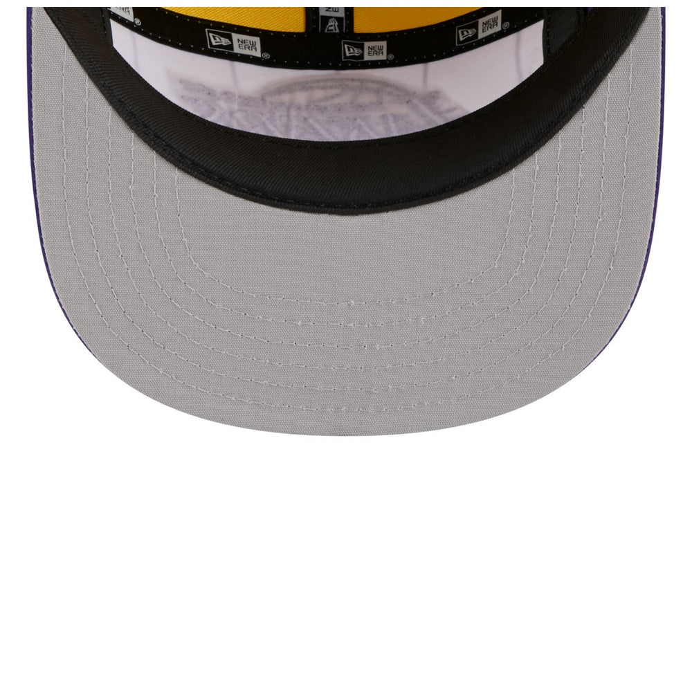 Los Angeles Lakers 2025 NBA Tip Off Camper Adjustable Hat - White/Purple on sale