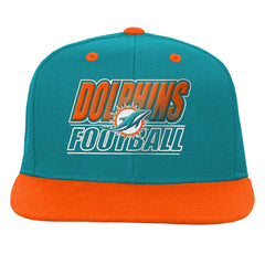 Miami Dolphins Outerstuff Youth Team Gradient Deadstock Snapback Hat - Aqua discount