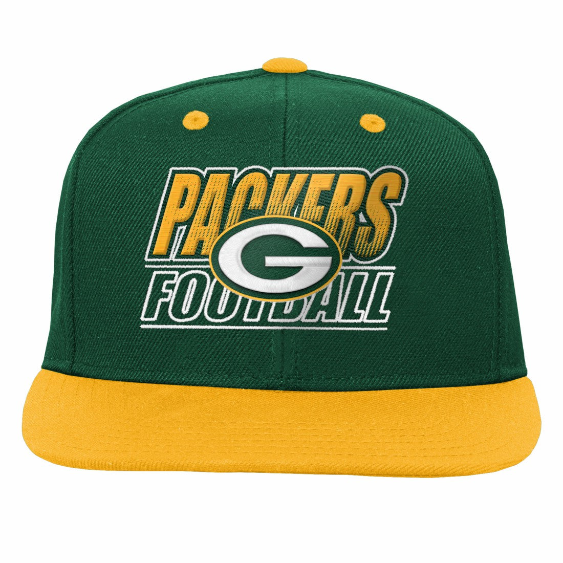 Green Bay Packers Outerstuff Youth Team Gradient Deadstock Snapback Hat - Green sale