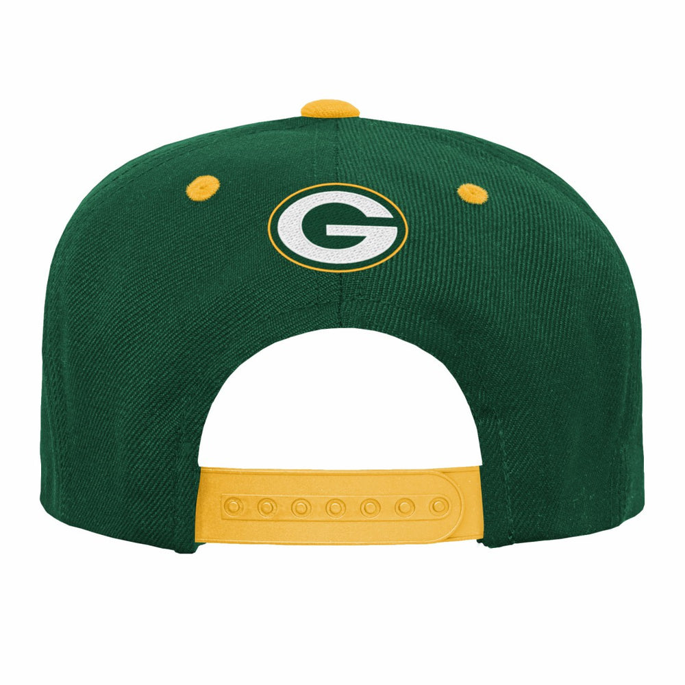 Green Bay Packers Outerstuff Youth Team Gradient Deadstock Snapback Hat - Green sale