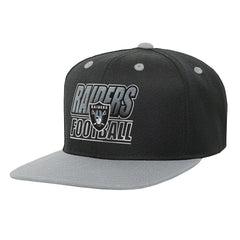 Las Vegas Raiders Outerstuff Youth Team Gradient Deadstock Snapback Hat - Black on sale