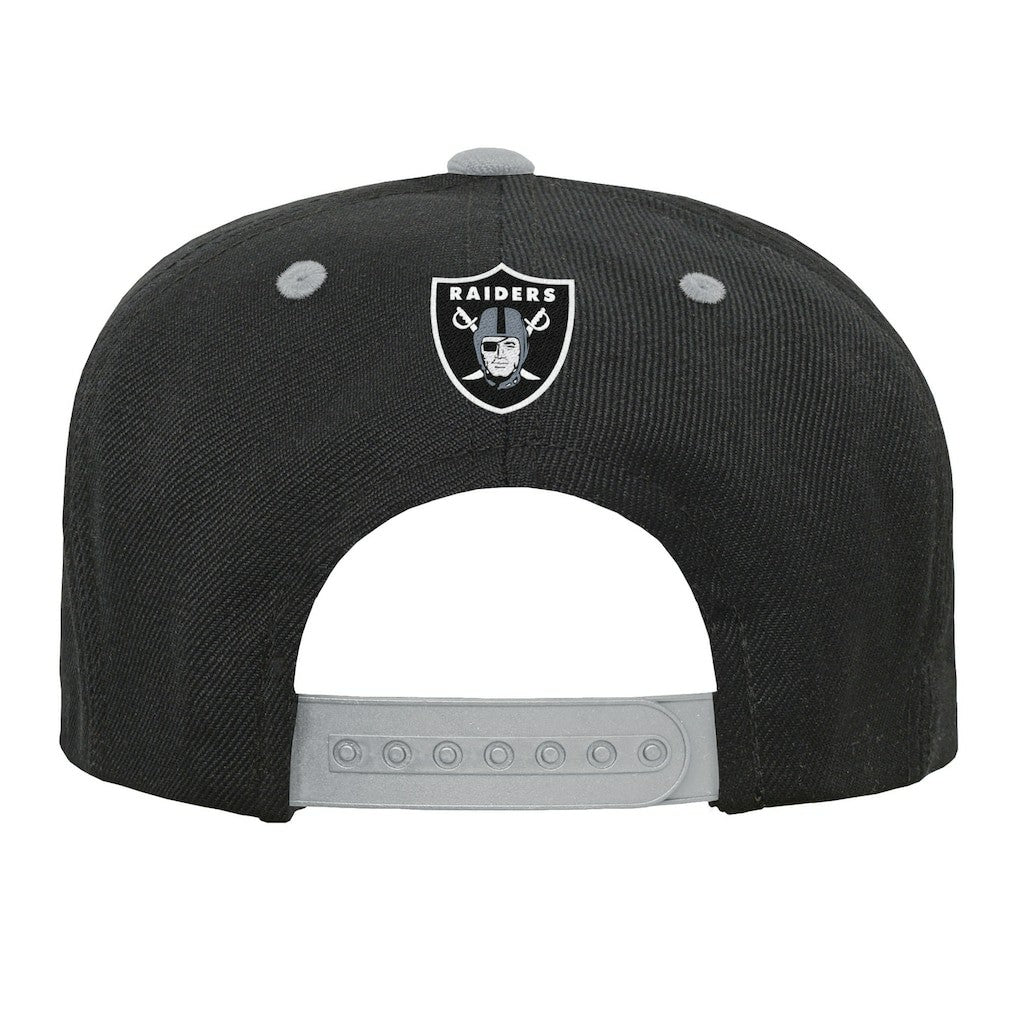Las Vegas Raiders Outerstuff Youth Team Gradient Deadstock Snapback Hat - Black on sale