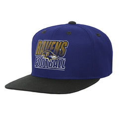 Baltimore Ravens Outerstuff Youth Team Gradient Deadstock Snapback Hat - Purple discount