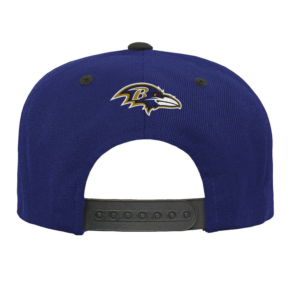 Baltimore Ravens Outerstuff Youth Team Gradient Deadstock Snapback Hat - Purple discount