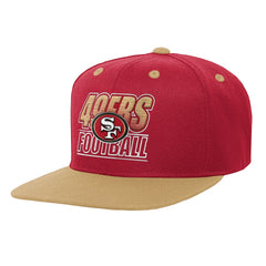 San Francisco 49ers Outerstuff Youth Team Gradient Deadstock Snapback Hat - Scarlet for sale