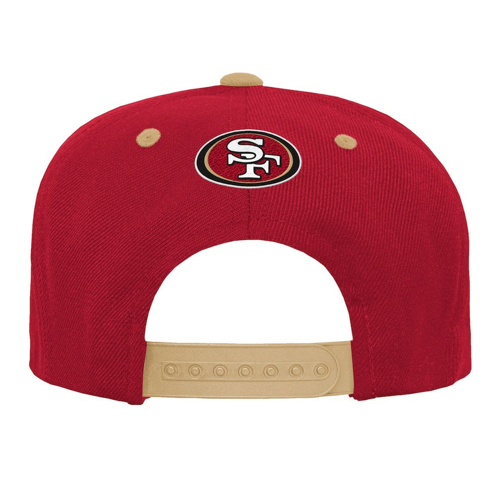 San Francisco 49ers Outerstuff Youth Team Gradient Deadstock Snapback Hat - Scarlet for sale