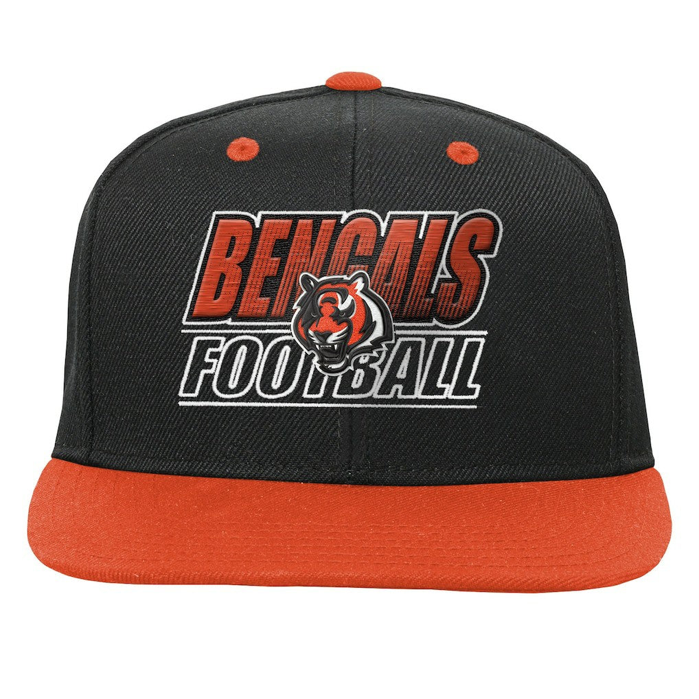 Cincinnati Bengals Outerstuff Youth Team Gradient Deadstock Snapback Hat - Black sale