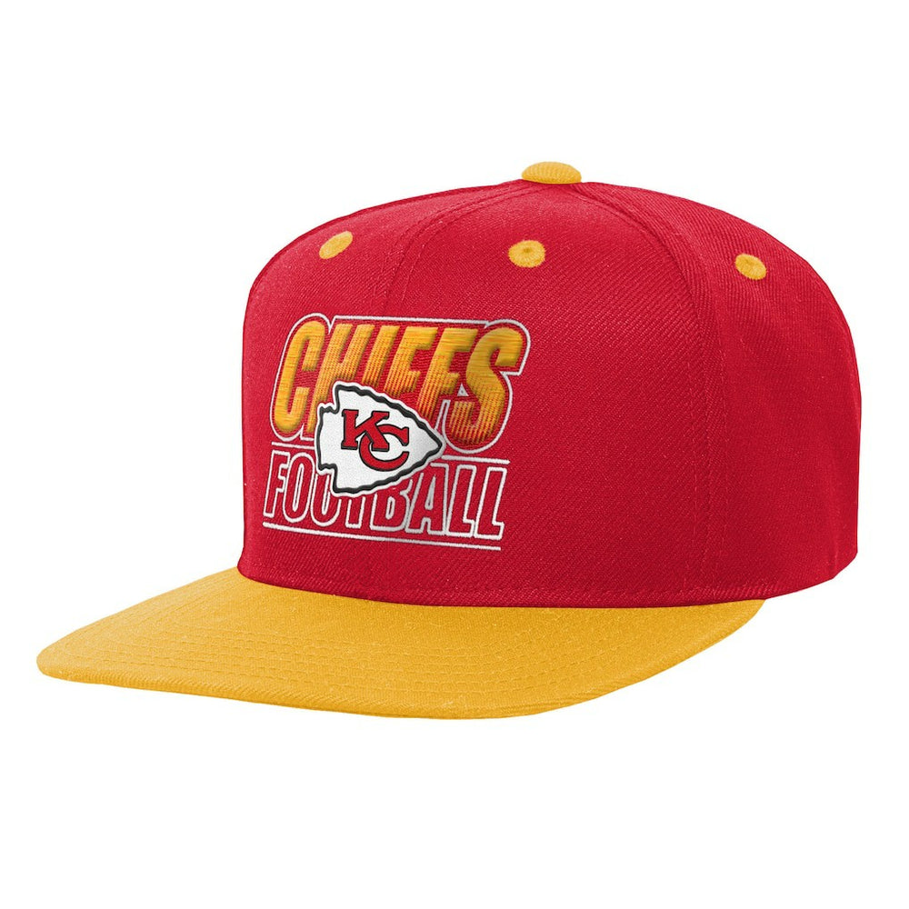 Kansas City Chiefs Outerstuff Youth Team Gradient Deadstock Snapback Hat - Red outlet