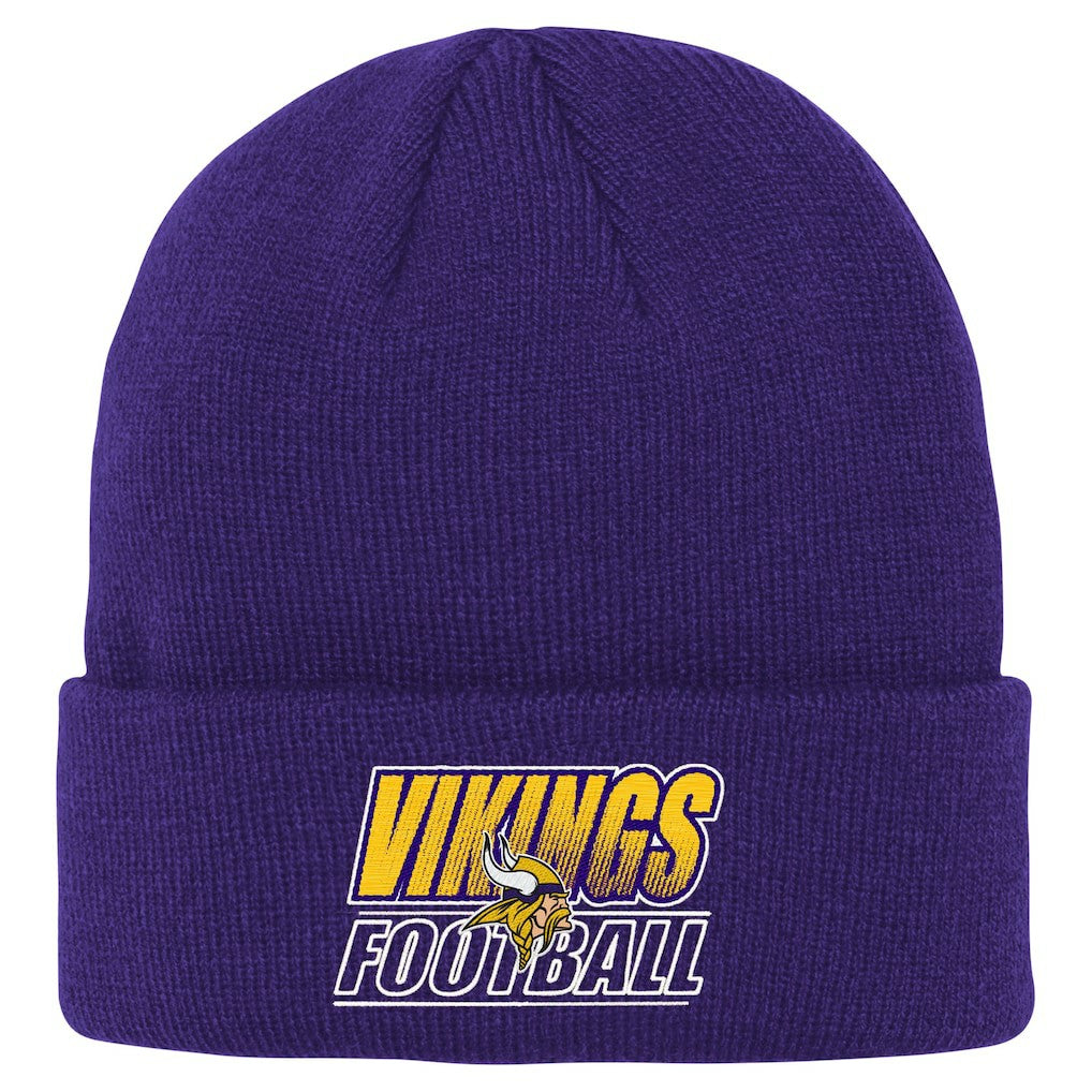 Minnesota Vikings Outerstuff Youth Team Gradient Cuffed Knit Hat - Purple online