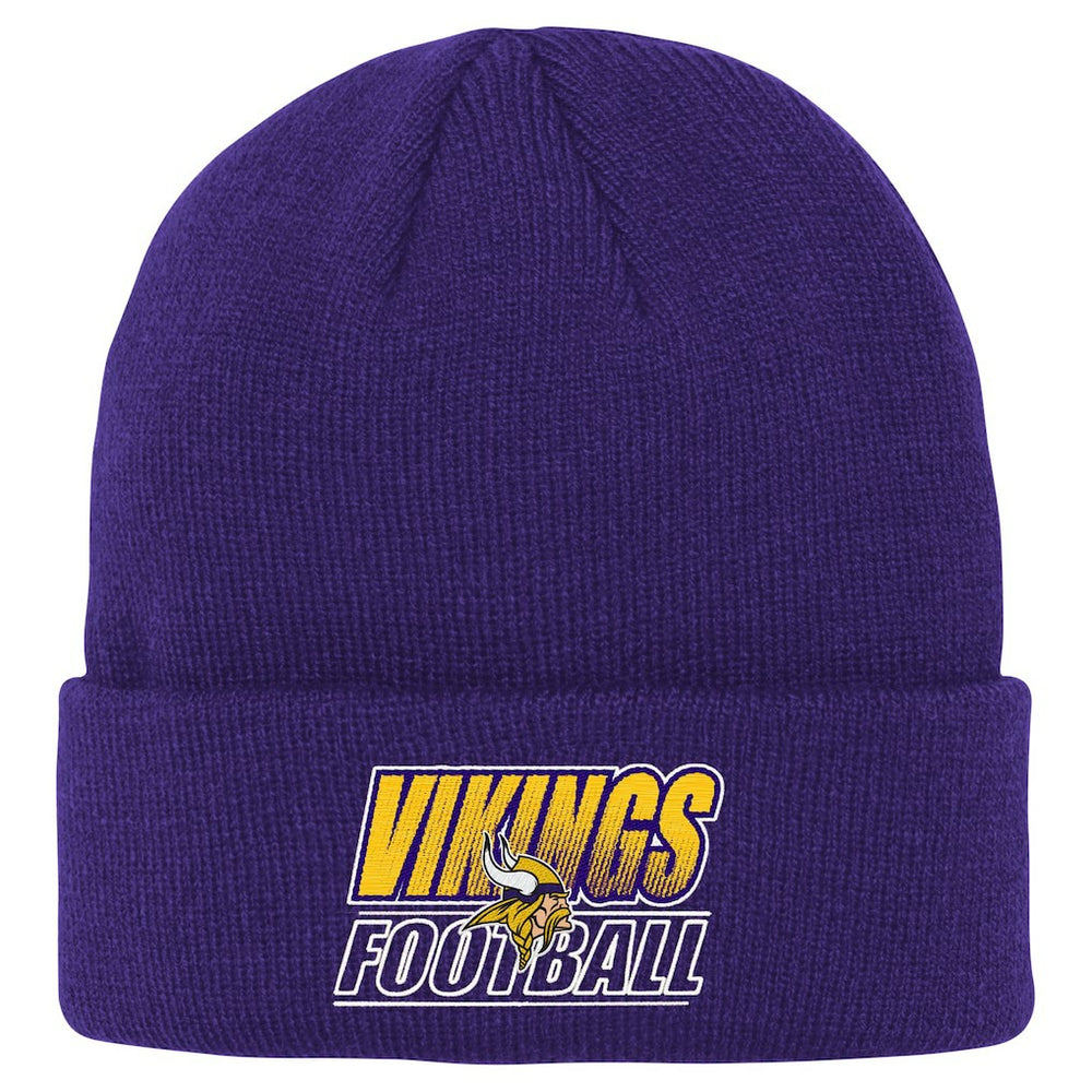 Minnesota Vikings Outerstuff Youth Team Gradient Cuffed Knit Hat - Purple online