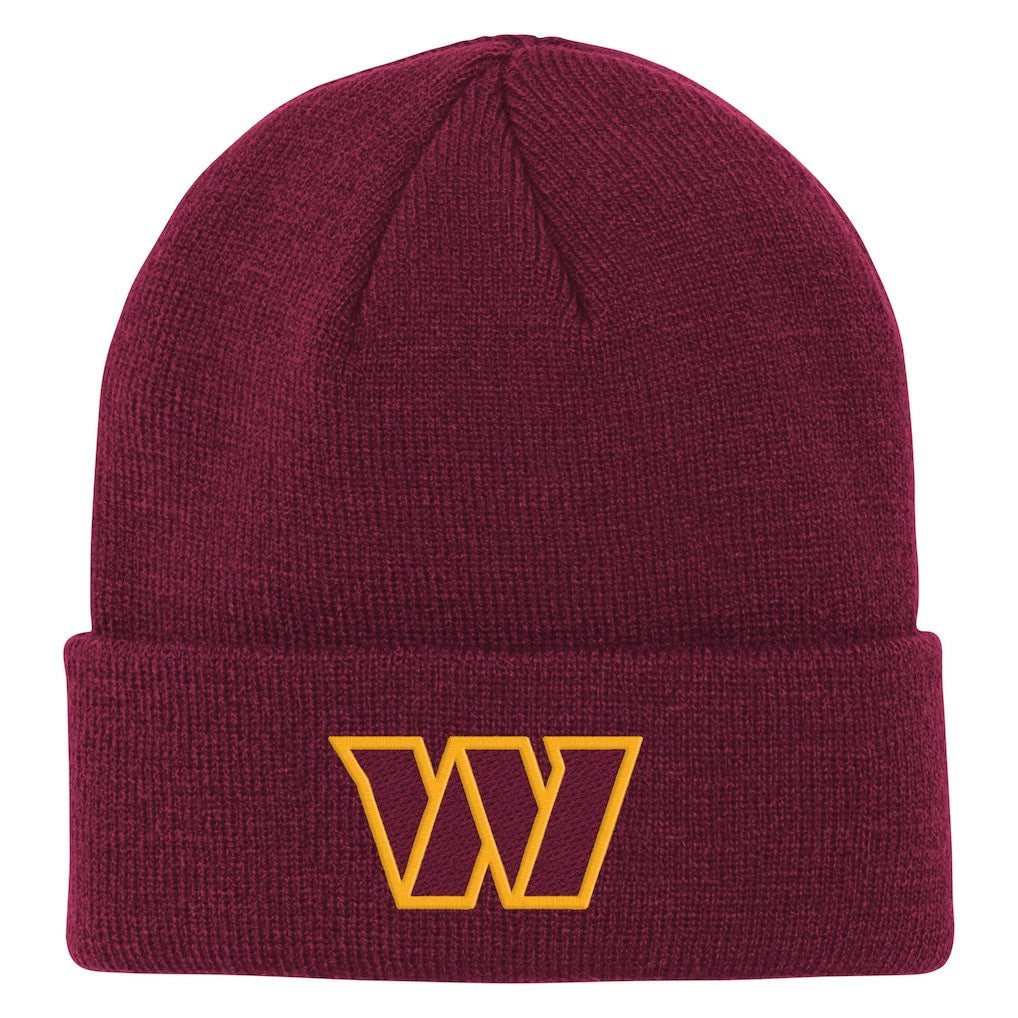 Washington Commanders Outerstuff Youth Team Gradient Cuffed Knit Hat - Burgundy cheap