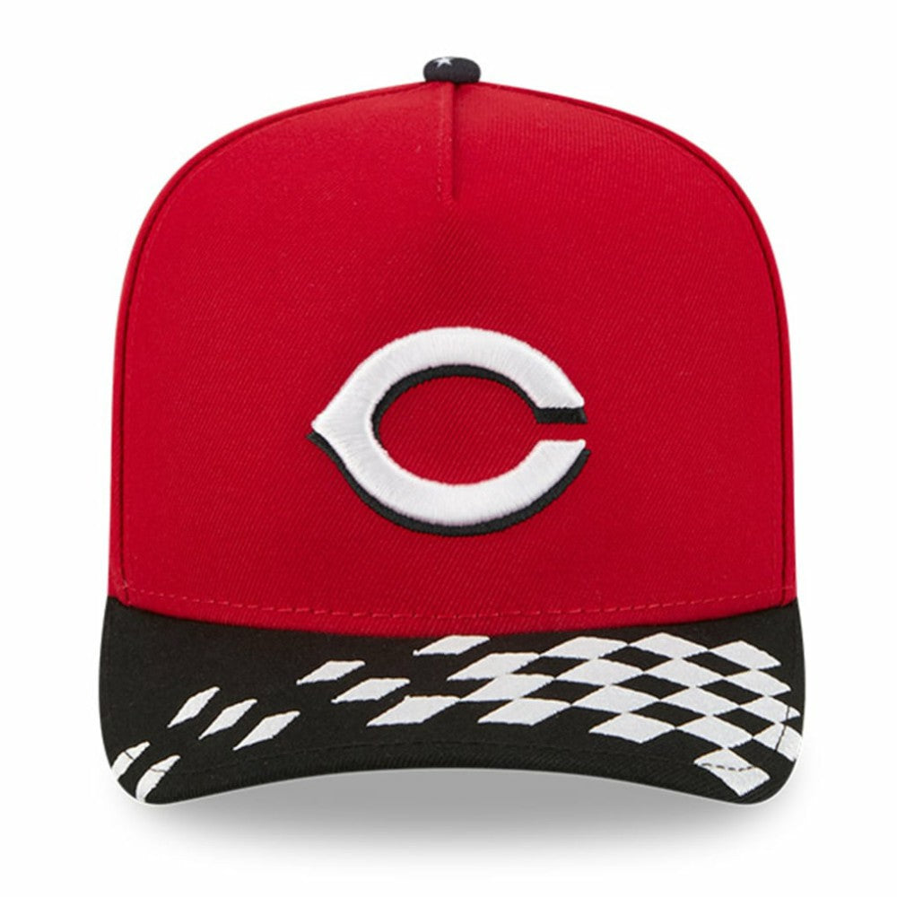 Cincinnati Reds 2025 MLB Speedway Classic A-Frame 59FIFTY Fitted Hat Red/Black
