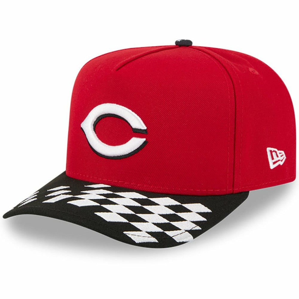 Cincinnati Reds 2025 MLB Speedway Classic A-Frame 59FIFTY Fitted Hat Red/Black